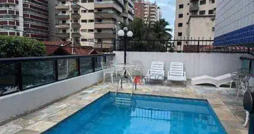 Apartamento com 1 dormitório à venda, 46 m² por r$ 295.000 - vila assunção - praia grande/sp
