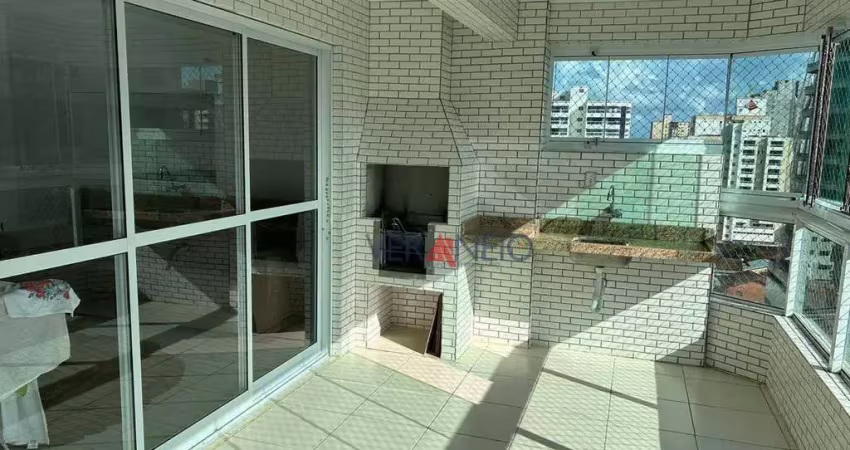 Apartamento com 3 dormitórios à venda, 131 m² por r$ 720.000,00 - vila guilhermina - praia grande/sp