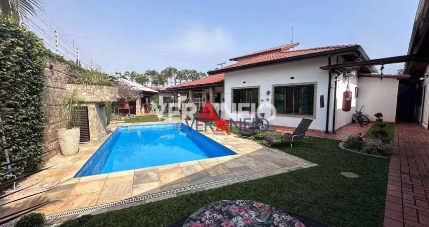 Casa com 4 dormitórios à venda por r$ 1.980.000,00 - balneário flórida - praia grande/sp