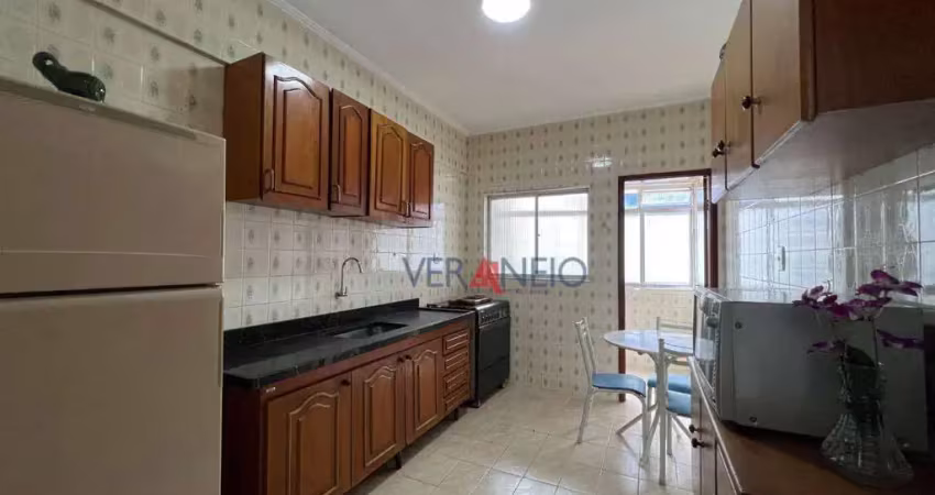 Apartamento com 2 dormitórios à venda, 78 m² por r$ 365.000,00 - aviação - praia grande/sp