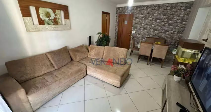 Apartamento com 2 dormitórios para alugar, 80 m² por r$ 3.800,00/mês - ocian - praia grande/sp