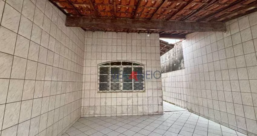 Casa com 2 dormitórios à venda por r$ 374.000,00 - balneário pires - praia grande/sp