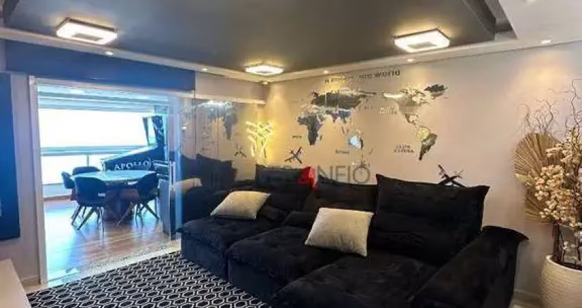 Apartamento com 3 dormitórios à venda, 197 m² por r$ 1.750.000,00 - aviação - praia grande/sp