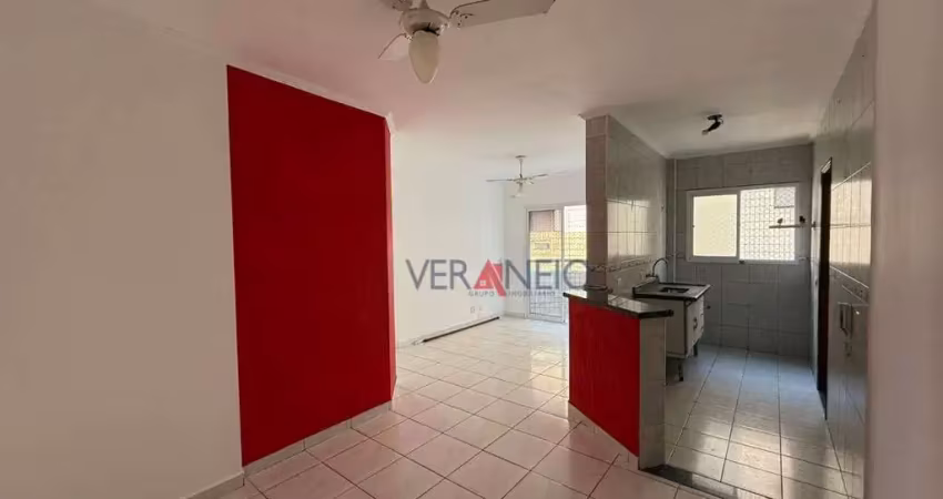 Apartamento com 1 dormitório à venda, 49 m² por r$ 297.000,00 - tupi - praia grande/sp
