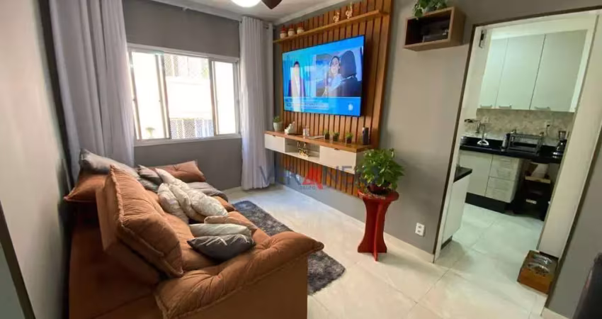 Apartamento à venda, 68 m² por r$ 360.000,00 - aviação - praia grande/sp