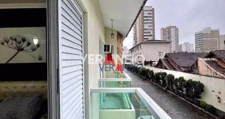 Village com 3 dormitórios à venda por r$ 690.000,00 - canto do forte - praia grande/sp