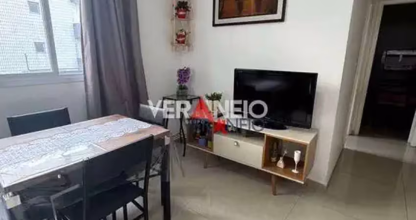 Apartamento com 1 dormitório à venda, 55 m² por r$ 245.000,00 - aviação - praia grande/sp