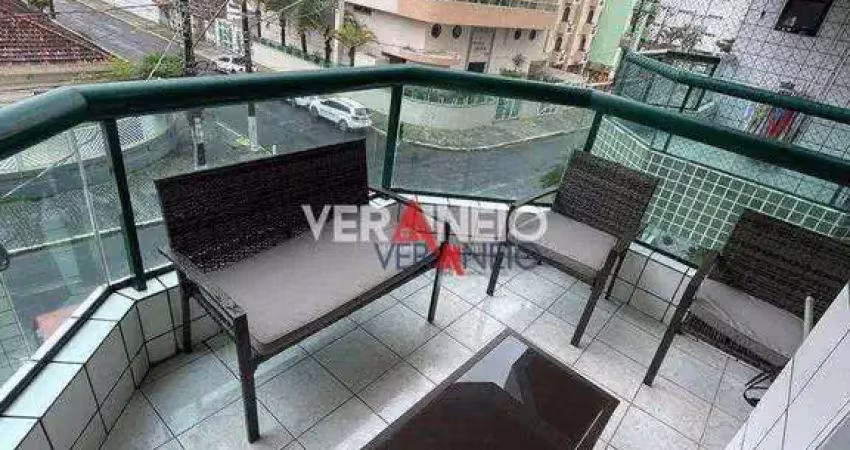 Apartamento com 3 dormitórios à venda, 125 m² por r$ 740.000,00 - tupi - praia grande/sp