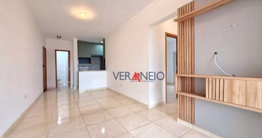 Apartamento com 2 dormitórios à venda, 80 m² por r$ 530.000,00 - vila guilhermina - praia grande/sp