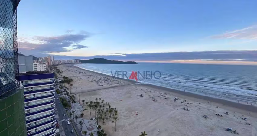 Apartamento com 3 dormitórios à venda, 100 m² por r$ 655.000,00 - vila guilhermina - praia grande/sp