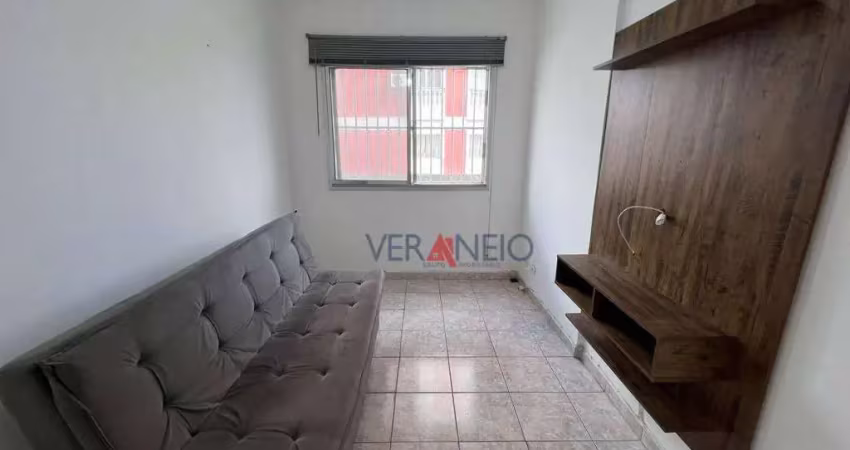 Apartamento com 1 dormitório à venda, 40 m² por r$ 285.000,00 - boqueirão - praia grande/sp