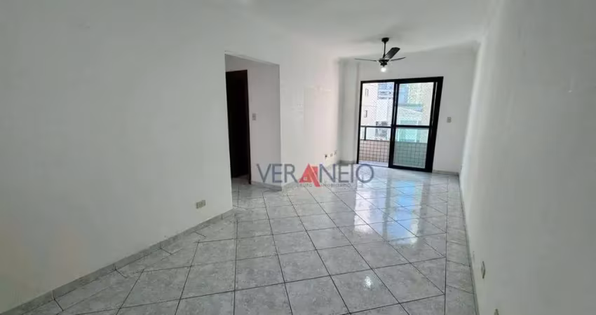 Apartamento com 2 dormitórios para alugar, 78 m² por r$ 2.800,00/mês - boqueirão - praia grande/sp