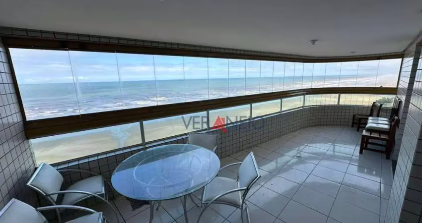 Apartamento com 3 dormitórios à venda, 130 m² por r$ 1.100.000,00 - aviação - praia grande/sp