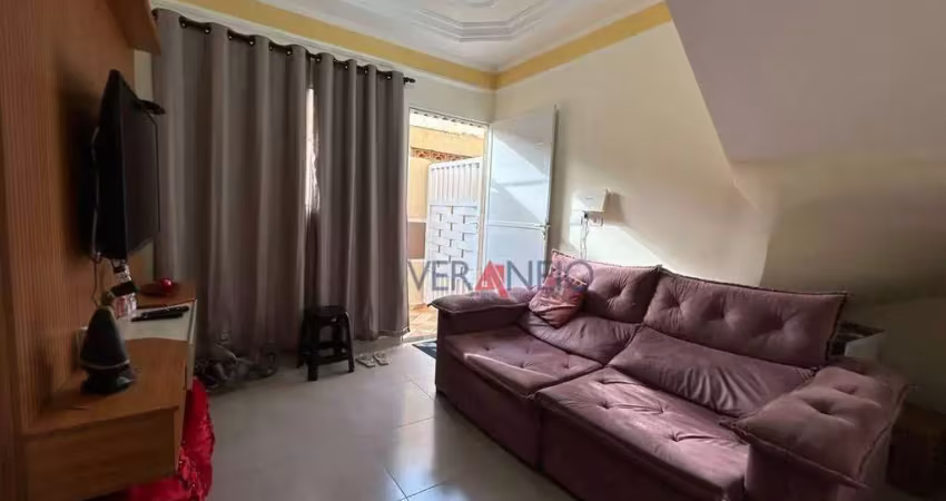 Casa com 2 dormitórios à venda por r$ 245.000,00 - parque das américas - praia grande/sp