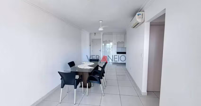 Apartamento com 2 dormitórios para alugar, 135 m² por r$ 5.800,00/mês - boqueirão - praia grande/sp