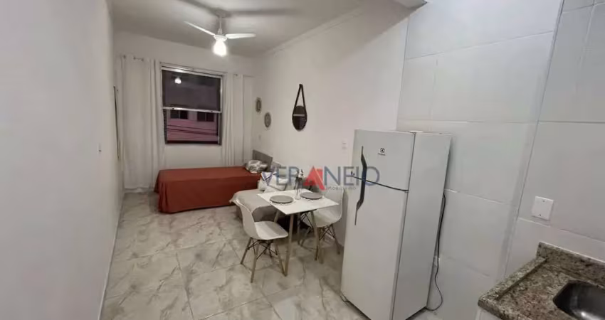 Kitnet com 1 dormitório à venda, 30 m² por r$ 195.000,00 - aviação - praia grande/sp