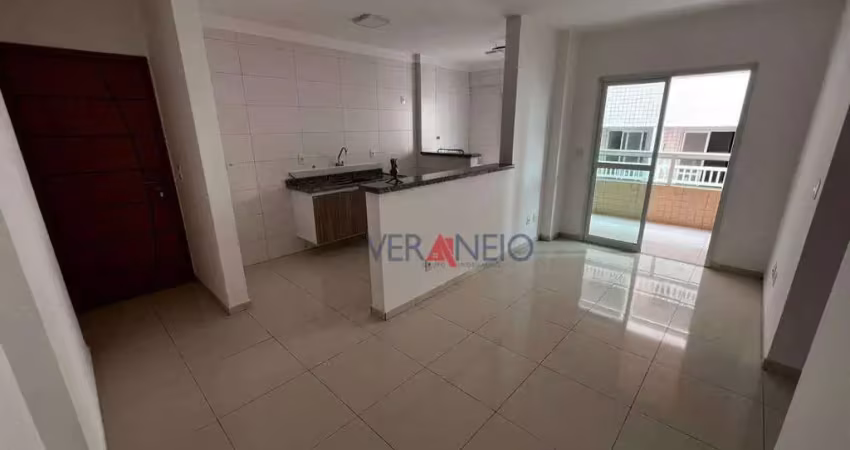 Apartamento com 2 dormitórios à venda, 62 m² por r$ 450.000 - vila guilhermina - praia grande/sp
