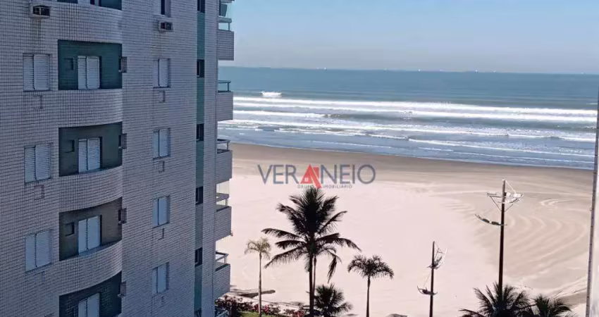 Apartamento com 1 dormitório à venda, 56 m² por r$ 330.000 - guilhermina - praia grande/sp