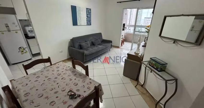 Apartamento com 1 dormitório à venda, 53 m² por r$ 360.000 - vila guilhermina - praia grande/sp
