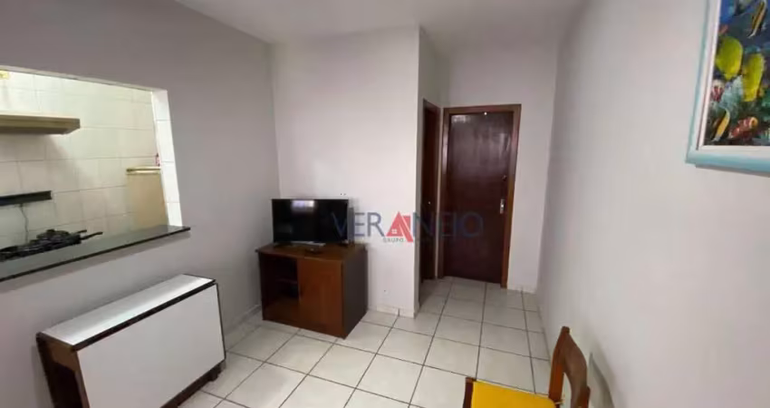 Apartamento com 1 dormitório à venda, 43 m² por r$ 230.000 - canto do forte - praia grande/sp