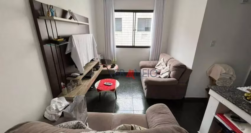 Apartamento com 2 dormitórios à venda, 52 m² por r$ 350.000,00 - boqueirão - praia grande/sp