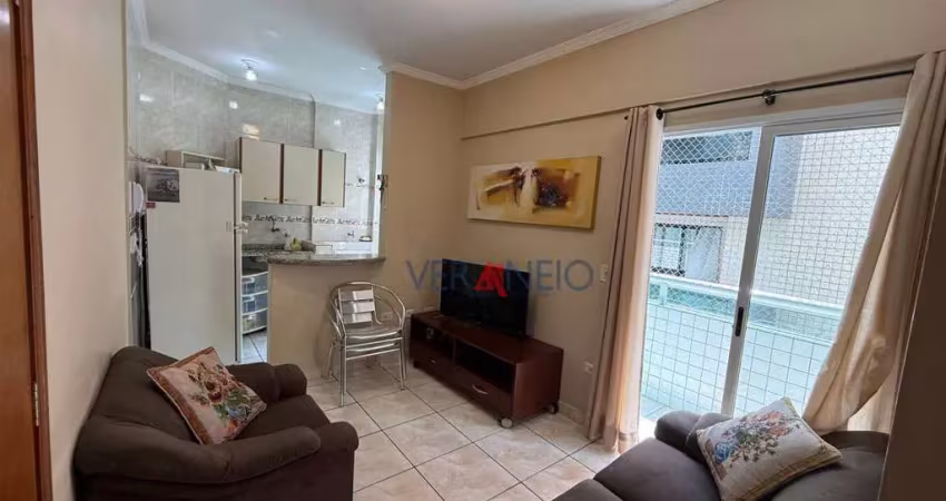 Apartamento, 42 m² - venda por r$ 298.000,00 ou aluguel por r$ 2.900,00/mês - boqueirão - praia grande/sp