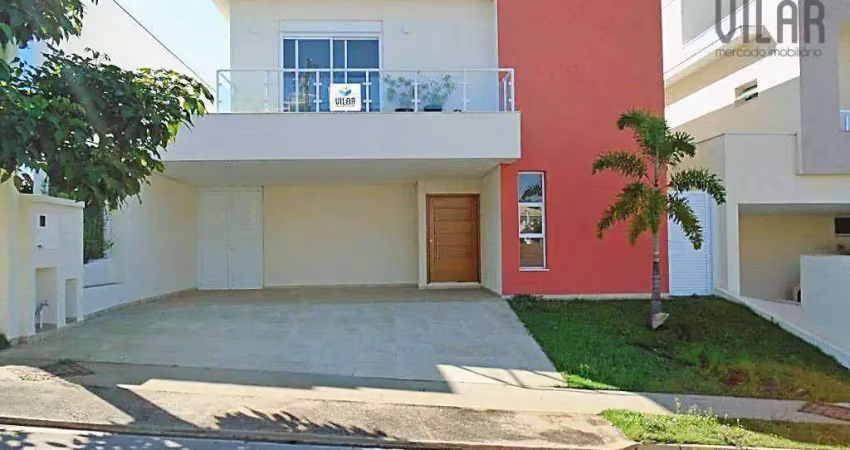 Sobrado à venda, 254 m² por r$ 1.700.000,00 - condomínio chácara ondina - sorocaba/sp