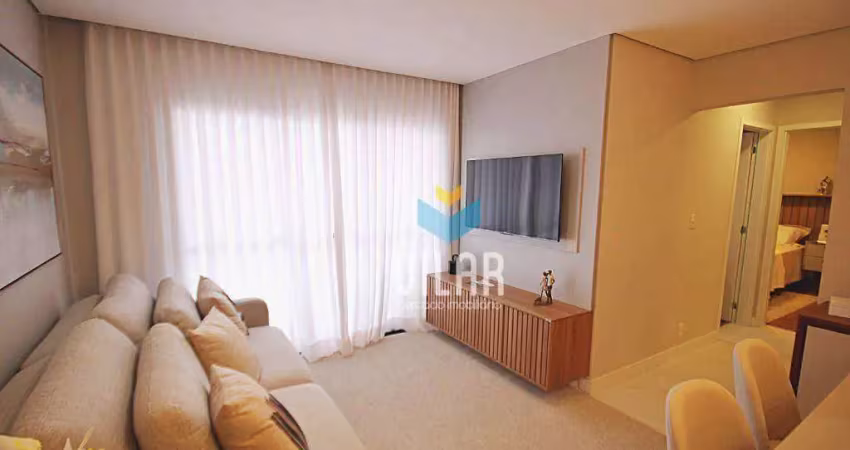Apartamento com 2 dormitórios à venda, 76 m² por r$ 555.000,00 - santa terezinha - sorocaba/sp