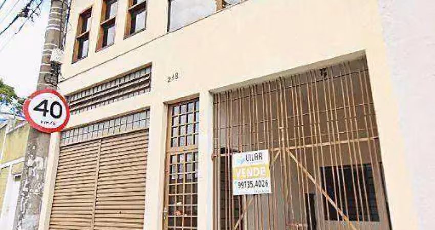 Sobrado com 2 dormitórios à venda, 244 m² por r$ 470.000,00 - vila hortência - sorocaba/sp