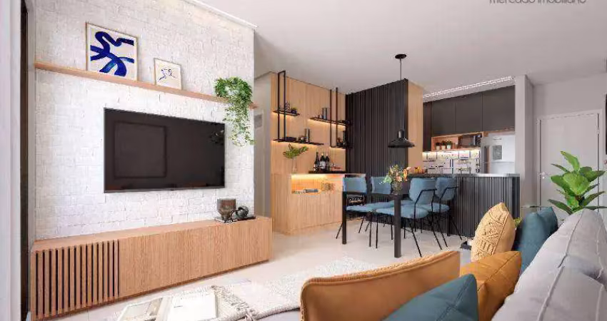 Apartamento à venda, 76 m² por r$ 505.000,00 - santa terezinha - sorocaba/sp