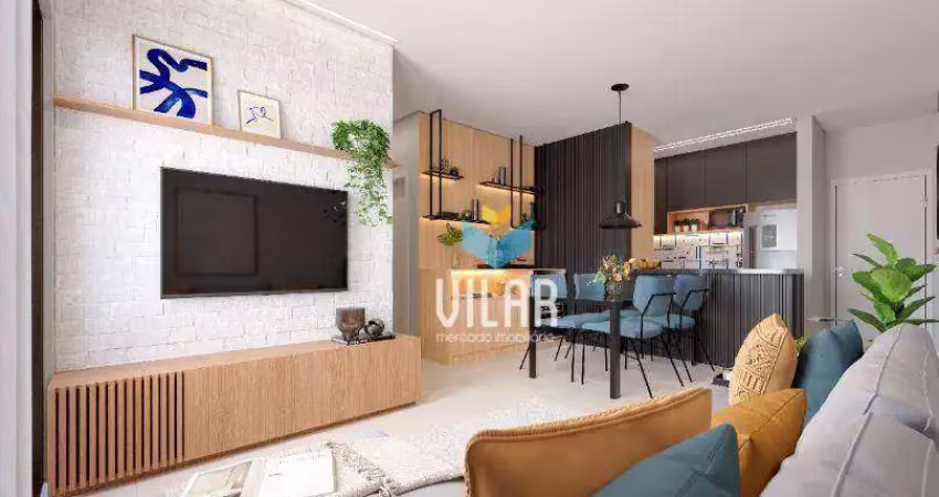 Apartamento à venda, 76 m² por r$ 519.650,70 - santa terezinha - sorocaba/sp