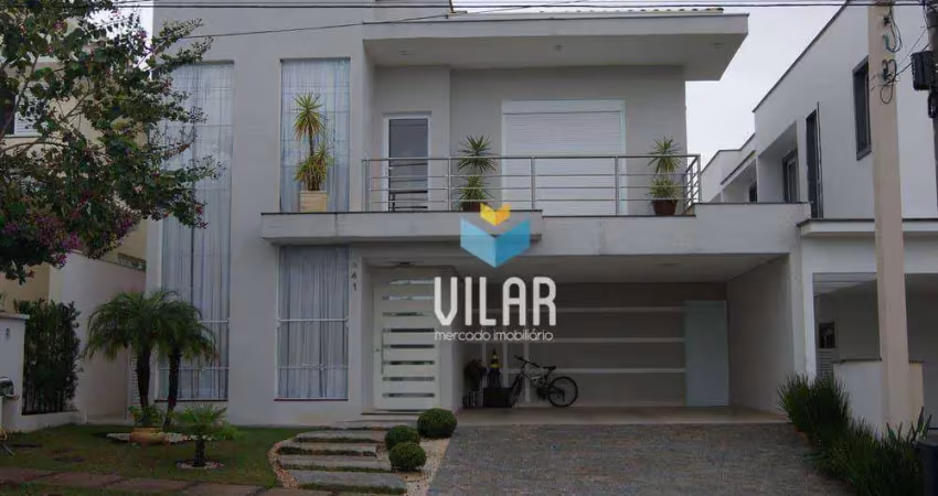 Casa com 3 dormitórios à venda, 350 m² por r$ 2.000.000,00 - condomínio mont blanc - sorocaba/sp