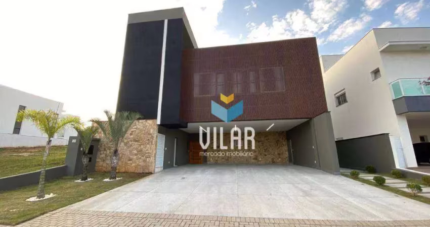 Casa com 4 dormitórios à venda, 348 m² por r$ 3.000.000,00 - alphaville nova esplanada 3 - votorantim/sp