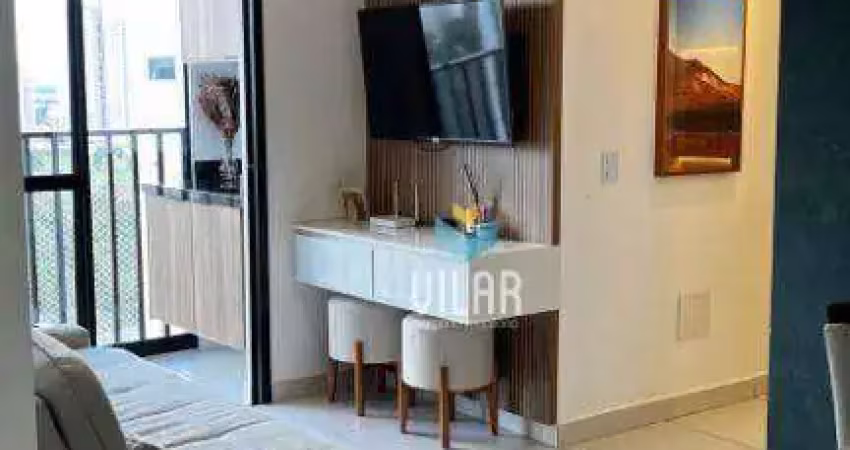 Apartamento com 2 dormitórios à venda, 55 m² por r$ 550.000,00 - fit campolim - sorocaba/sp