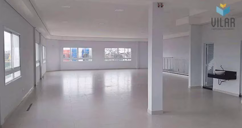 Salão para alugar, 227 m² por r$ 4.542,82/mês - wanel ville - sorocaba/sp