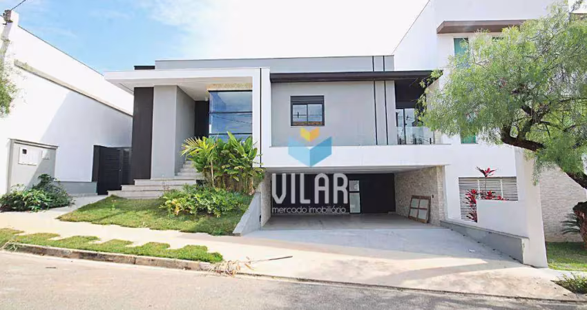 Casa com 4 suítes, 260 m² - venda por r$ 1.850.000 ou aluguel por r$ 12.640/mês - residencial aldeia da mata - votorantim/sp