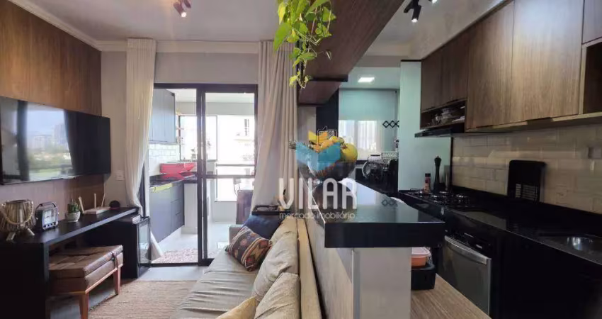 Apartamento com 2 dormitórios à venda, 54 m² por r$ 585.000 - parque campolim - sorocaba/sp