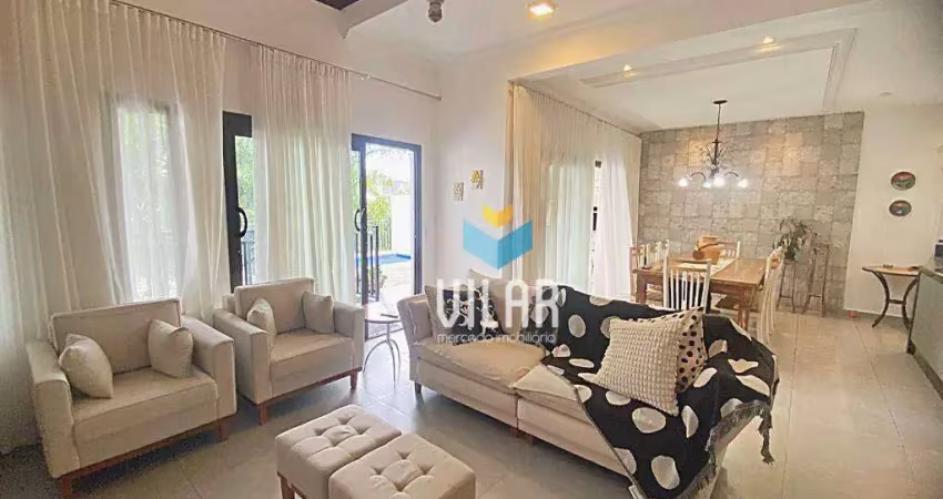 Sobrado com 3 dormitórios à venda, 201 m² por r$ 1.350.000,00 - condominio renaissance - sorocaba/sp