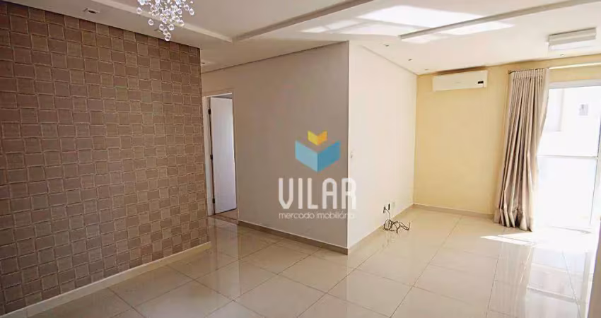 Apartamento com 3 dormitórios para alugar, 85 m² por r$ 4.200,00/mês - residencial plaza madrid - sorocaba/sp
