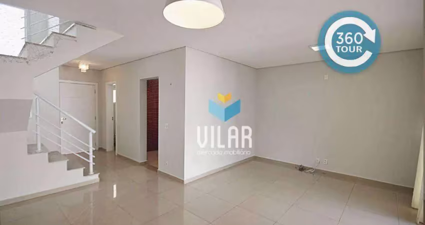 Sobrado com 3 dormitórios para alugar, 138 m² por r$ 5.430,54/mês - vila santana - sorocaba/sp