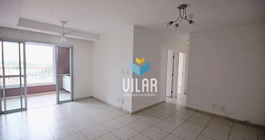 Apartamento com 3 dormitórios para alugar, 90 m² por r$ 4.063,45/mês - além ponte - sorocaba/sp