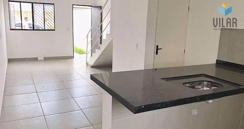 Casa com 2 dormitórios à venda, 70 m² por r$ 256.000,00 - parque vista bárbara - sorocaba/sp