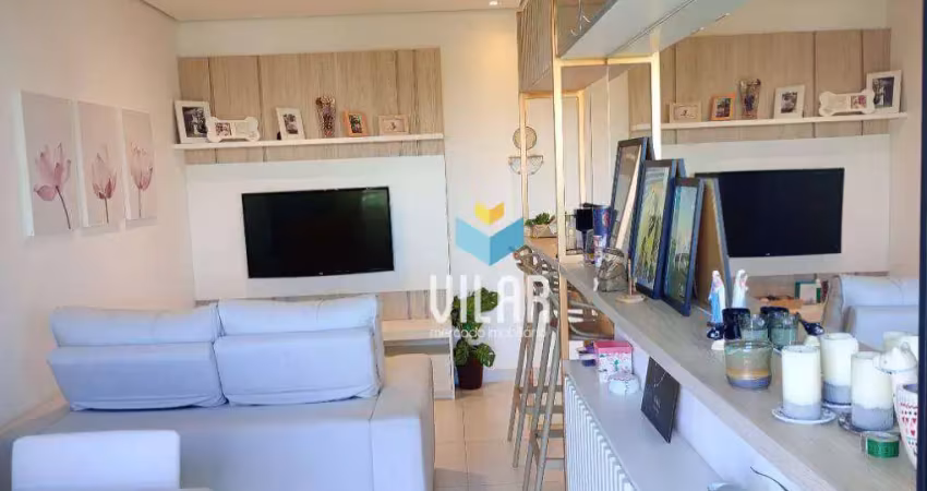 Apartamento com 2 dormitórios à venda, 55 m² por r$ 595.000,00 - fit campolim - sorocaba/sp