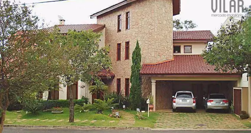 Sobrado à venda, 600 m² por r$ 3.500.000,00 - condomínio granja olga iii - sorocaba/sp