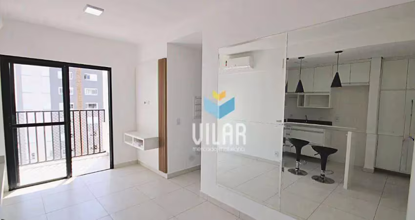 Apartamento com 2 dormitórios para alugar, 55 m² por r$ 3.545,07/mês - parque campolim - sorocaba/sp