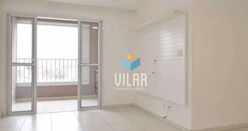 Apartamento com 3 dormitórios para alugar, 90 m² por r$ 4.223,55/mês - além ponte - sorocaba/sp