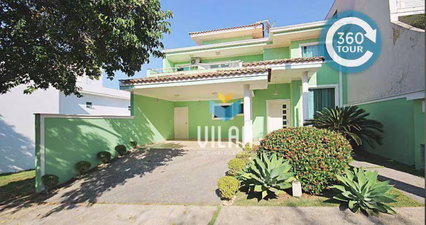 Sobrado com 3 dormitórios para alugar, 291 m² por r$ 7.317,87/mês - residencial villazul - sorocaba/sp