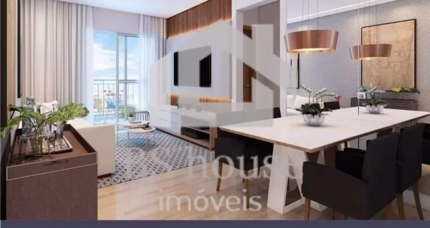 Apartamento 2 dormitórios,1 suíte, 2 vagas e varanda gourmet