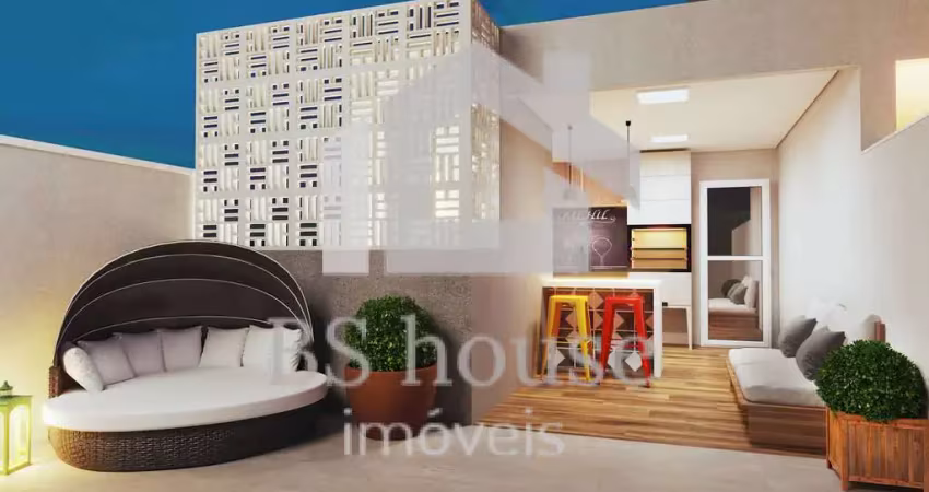 Cobertura sem condomínio - 91,5m² - 2 dormitórios - 2 vagas - vila eldizia