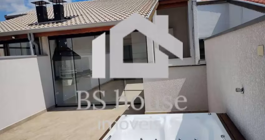 Cobertura com jacuzzi: 3 dormitórios, 2 vagas, no bairro paraíso